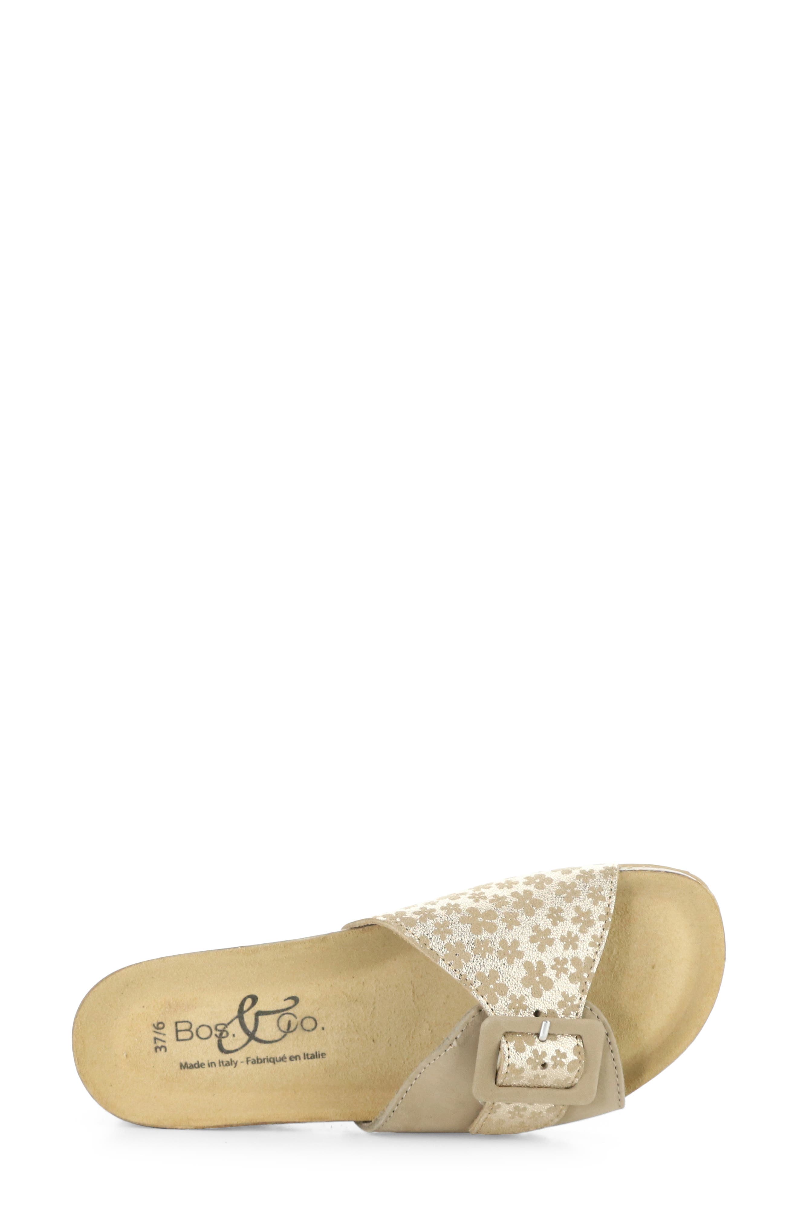 Lyra Wedge Slide Sandal, Alternate, color, SABBIA