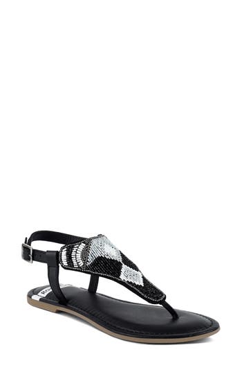 Rag & Co Chitra Sandal In Black