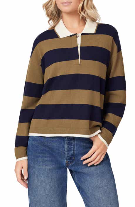 Scotch & Soda Stripe Polo Sweater