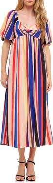 English Factory Multicolor Stripe Maxi Dress