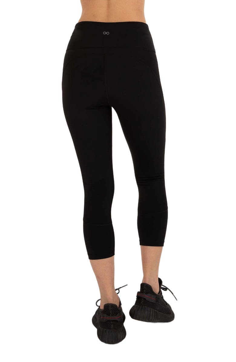 Rebody Active Power Up Silkiflex Leggings 21.5", Alternate, color, Midnight Black