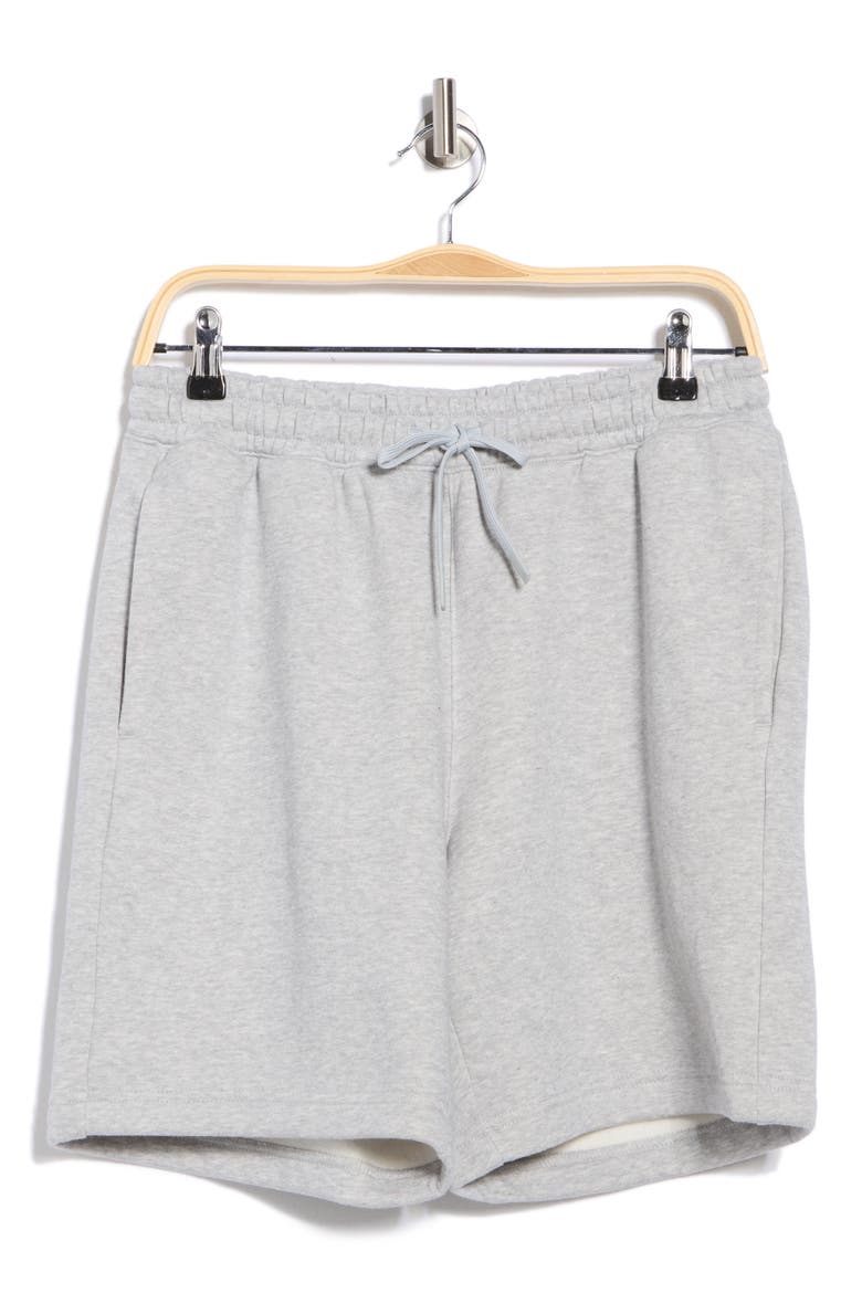 Freeform 7-Inch Fleece Shorts, Alternate, color, GREY SILK LIGHT HEATHER