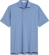Peter Millar Dunnes Stripe Performance Jersey Polo