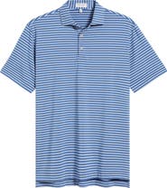 Peter Millar Dunnes Stripe Performance Jersey Polo
