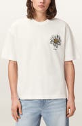 AllSaints Petals Cotton Graphic T-Shirt
