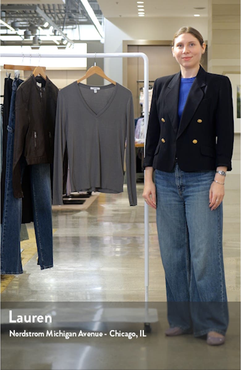 V-Neck Long Sleeve Tee, sales video thumbnail