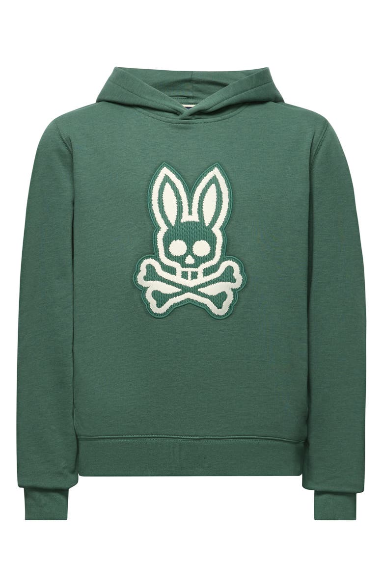 Psycho Bunny Kids' Harley Garden Topi Cotton Blend Hoodie, Main, color, Garden Topiary