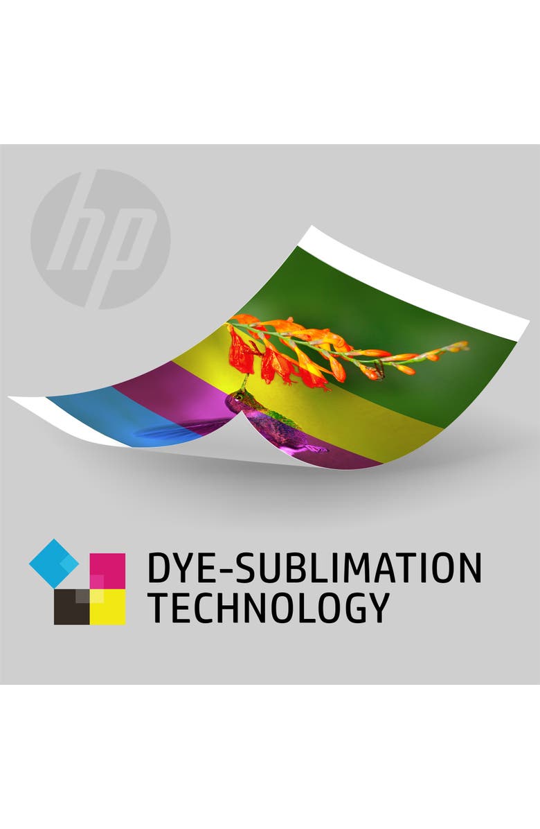 HP Sprocket Studio Plus 4x6 Photo Printer Case & Paper Bundle, Alternate, color, White