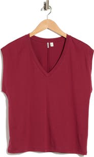 Nordstrom V-Neck Pima Cotton T-Shirt