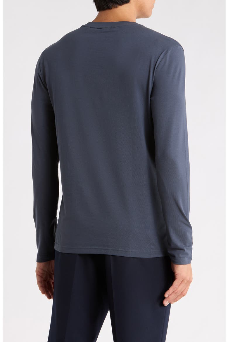 Tchark Stretch Cotton Sweatshirt, Alternate, color, DARK BLUE