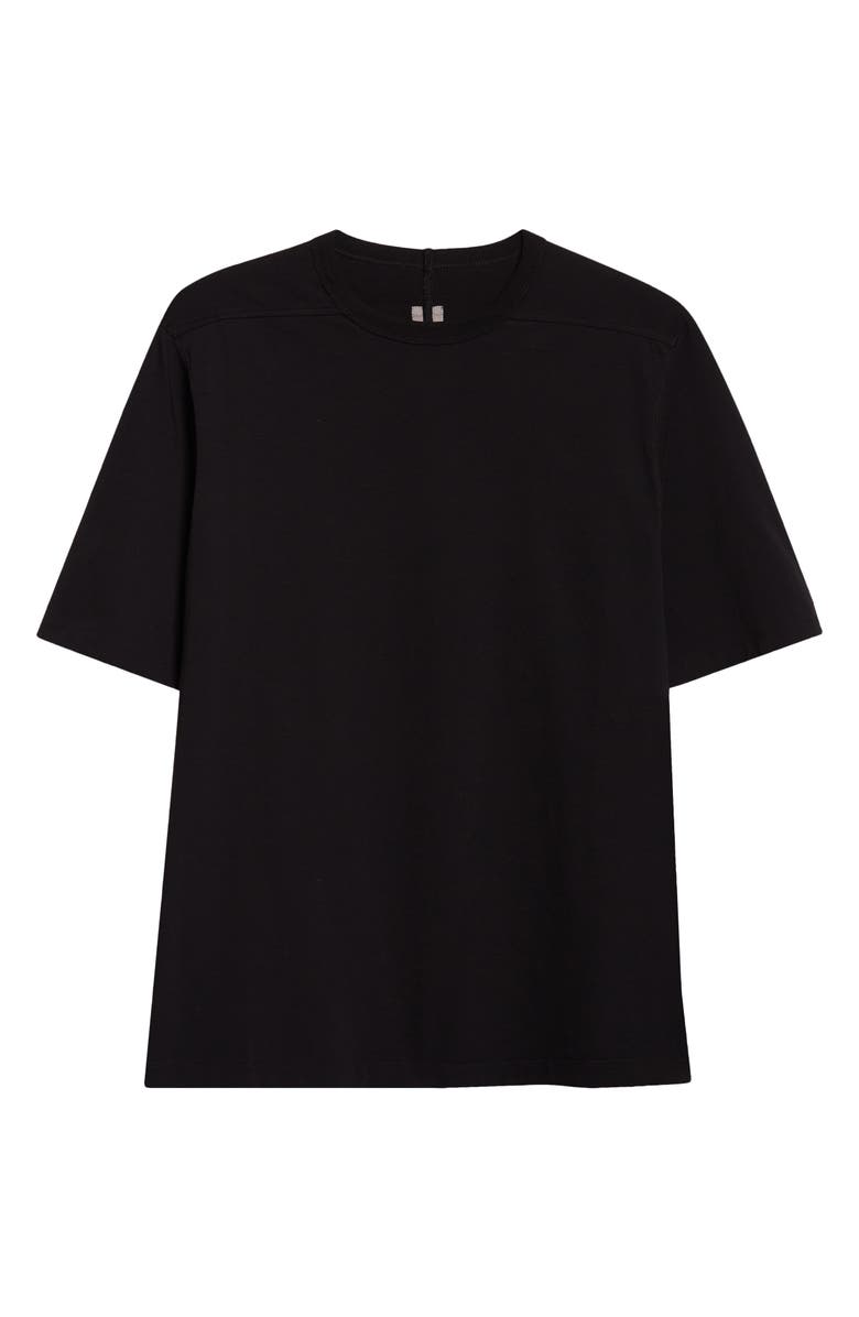Rick Owens Brad Cotton T-Shirt, Main, color, Black