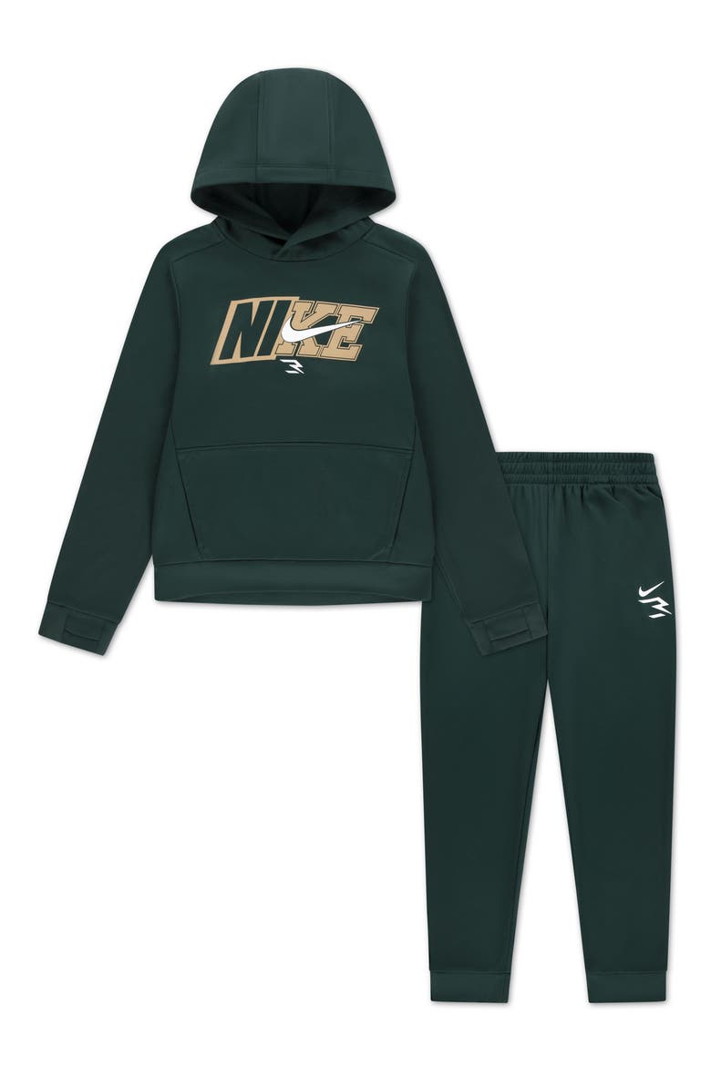 Kids' Hoodie and Pants Set, Main, color, NIGHT JUNGLE