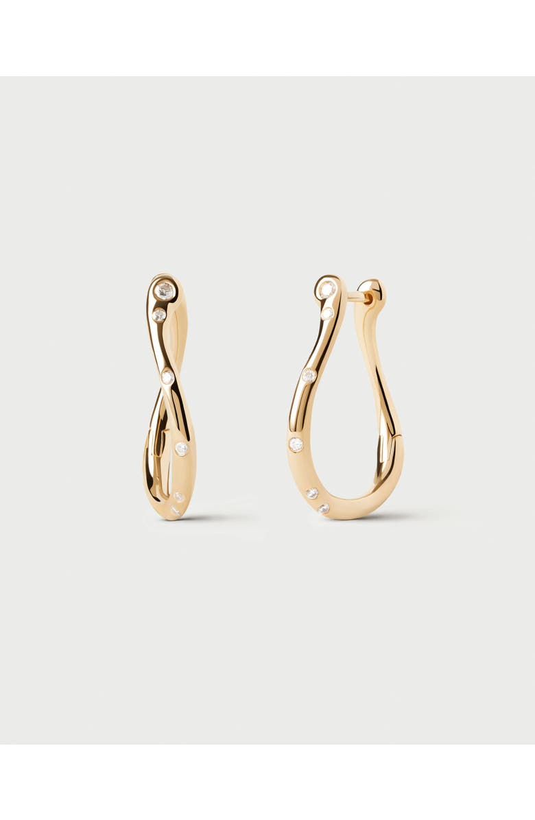 PDPAOLA Air Mini Hoops, Alternate, color, Gold