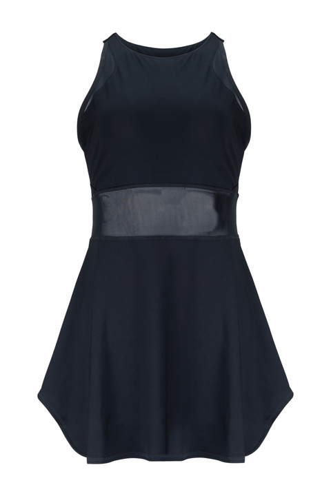 Leena Organic Cotton & Mesh Sport Dress