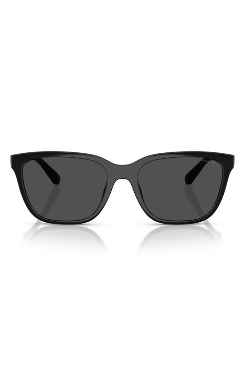 56mm Square Sunglasses