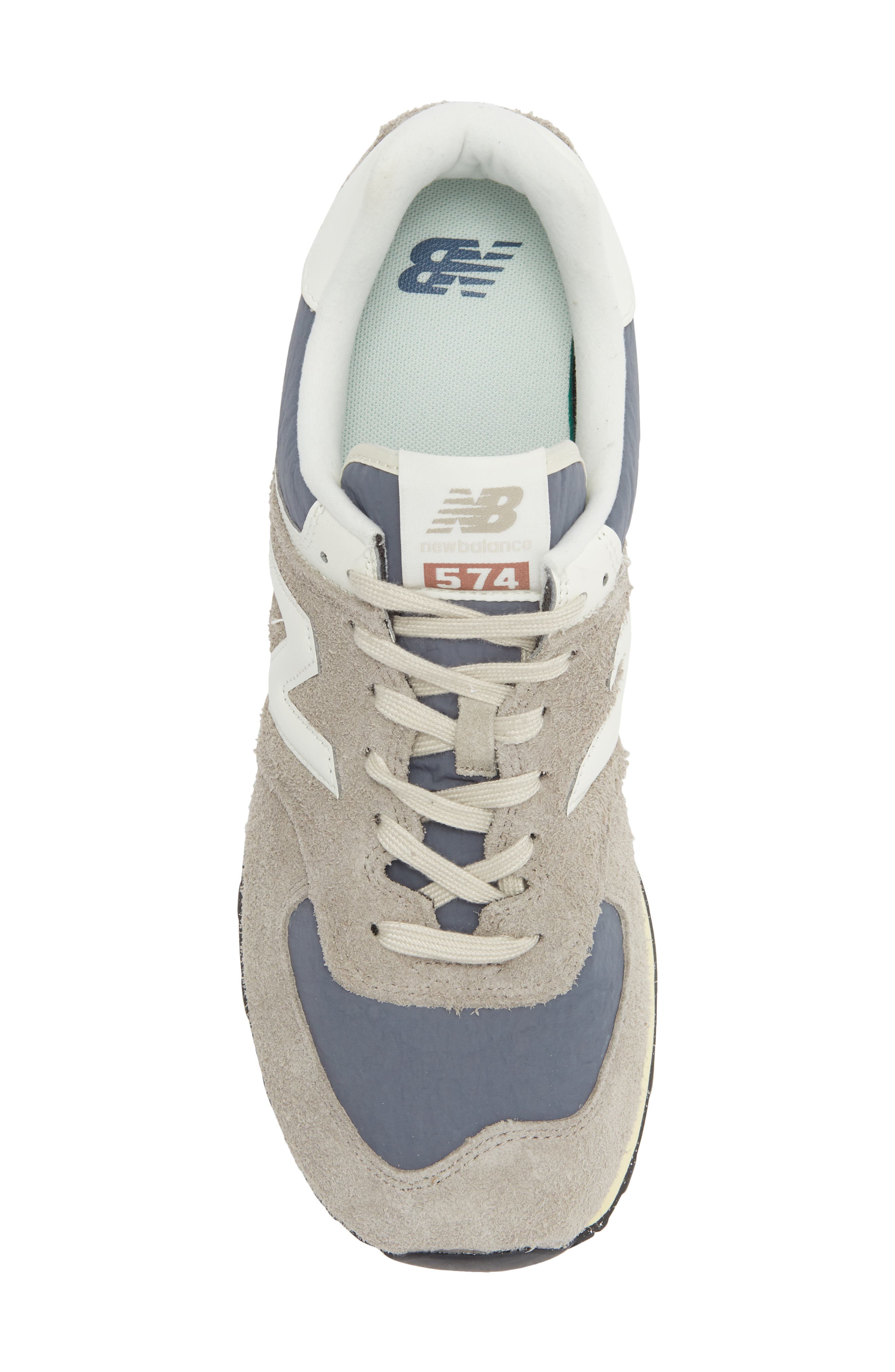New Balance Gender Inclusive 574 Sneaker, Alternate, color, Arid Stone/ Sea Salt