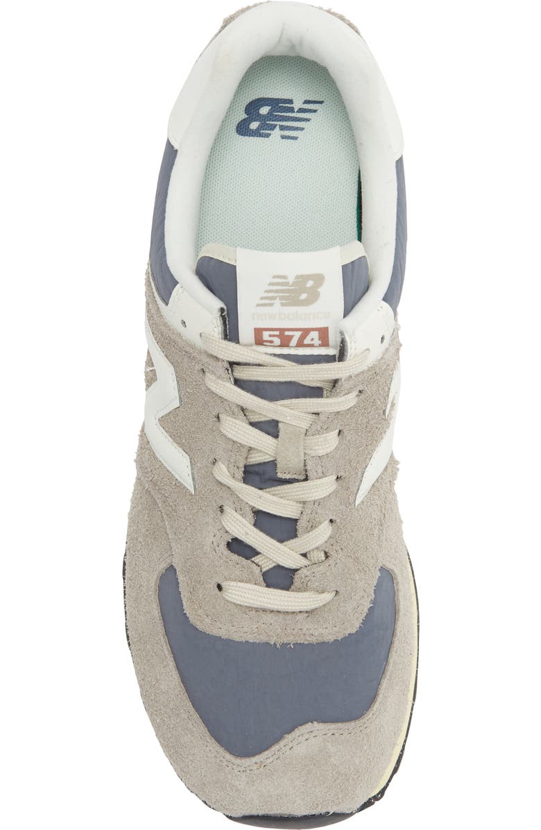 New Balance Gender Inclusive 574 Sneaker, Alternate, color, Arid Stone/ Sea Salt