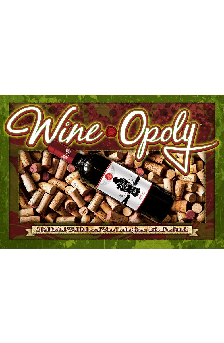 Late for the Sky Wineopoly Monopoly Board Game, Alternate, color, Multicolored