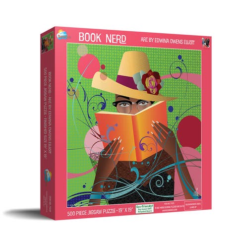 Book Nerd 500 piece Jigsaw Puzzle for Adults
