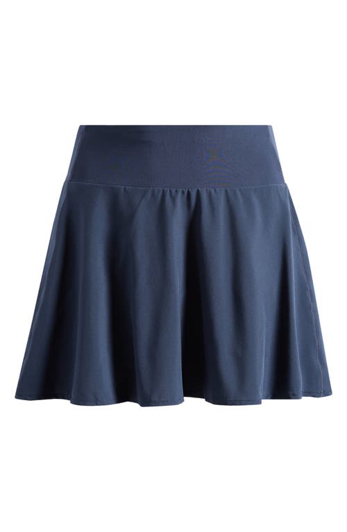 Zella All Sport High Waist Skirt In Navy Sapphire