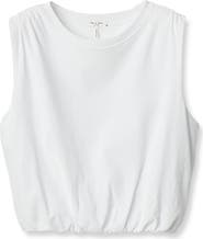 rag & bone Mica Crop Bubble Top