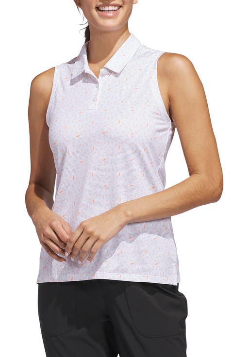 Ultimate All Over Print Sleeveless Polo