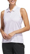 adidas Ultimate All Over Print Sleeveless Polo