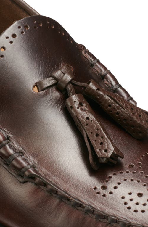 G.h.bass Larkin Tassel Brogue Weejun Loafer In Brown