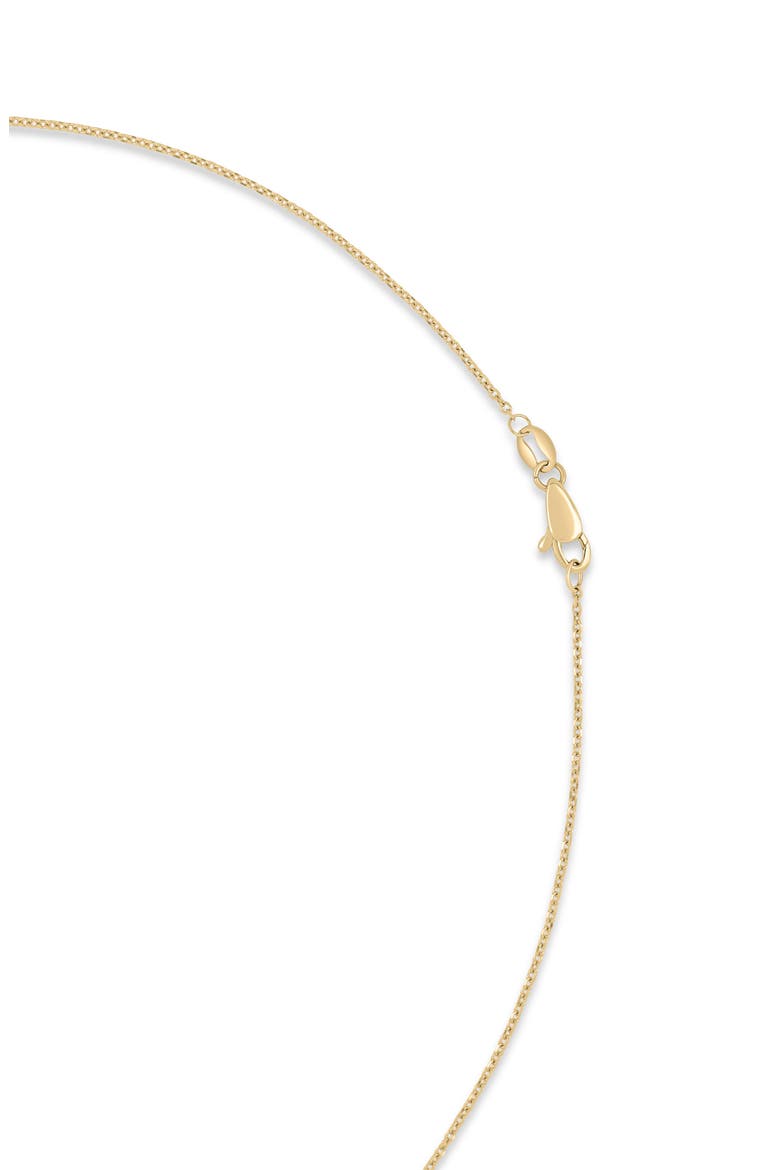 14K Gold Textured Disc Bead Chain Necklace, Alternate, color, 14K YELLOW GOLD
