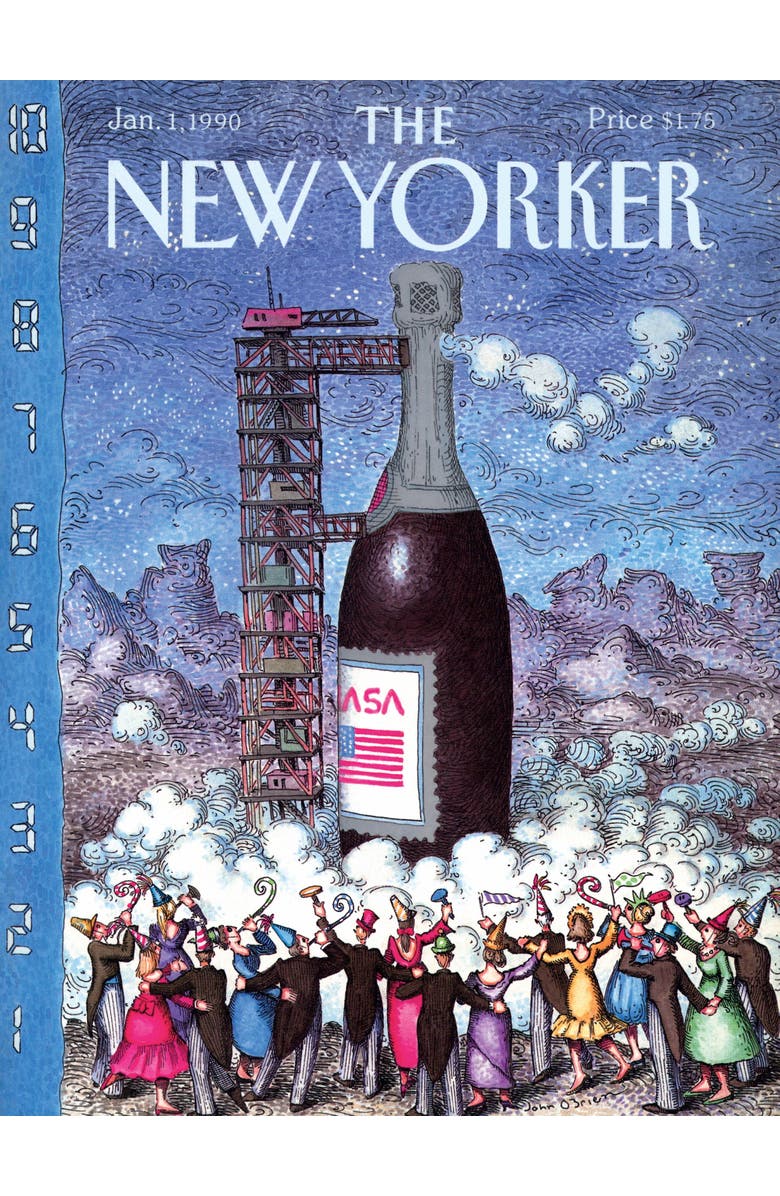 NEW YORK PUZZLE COMPANY Champagne Countdown 1000 Piece Puzzle, Alternate, color, NO COLOR