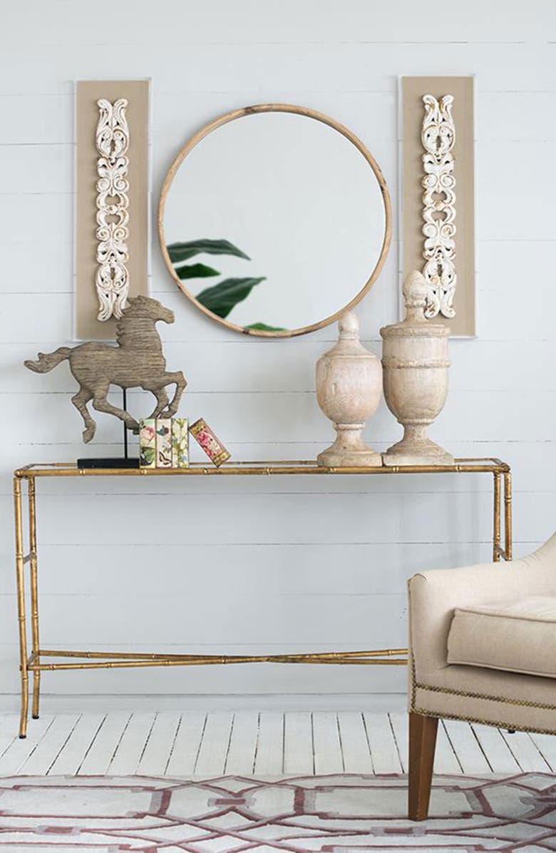 A & B Home Chester Decorative Accent Decor, Alternate, color, Cream