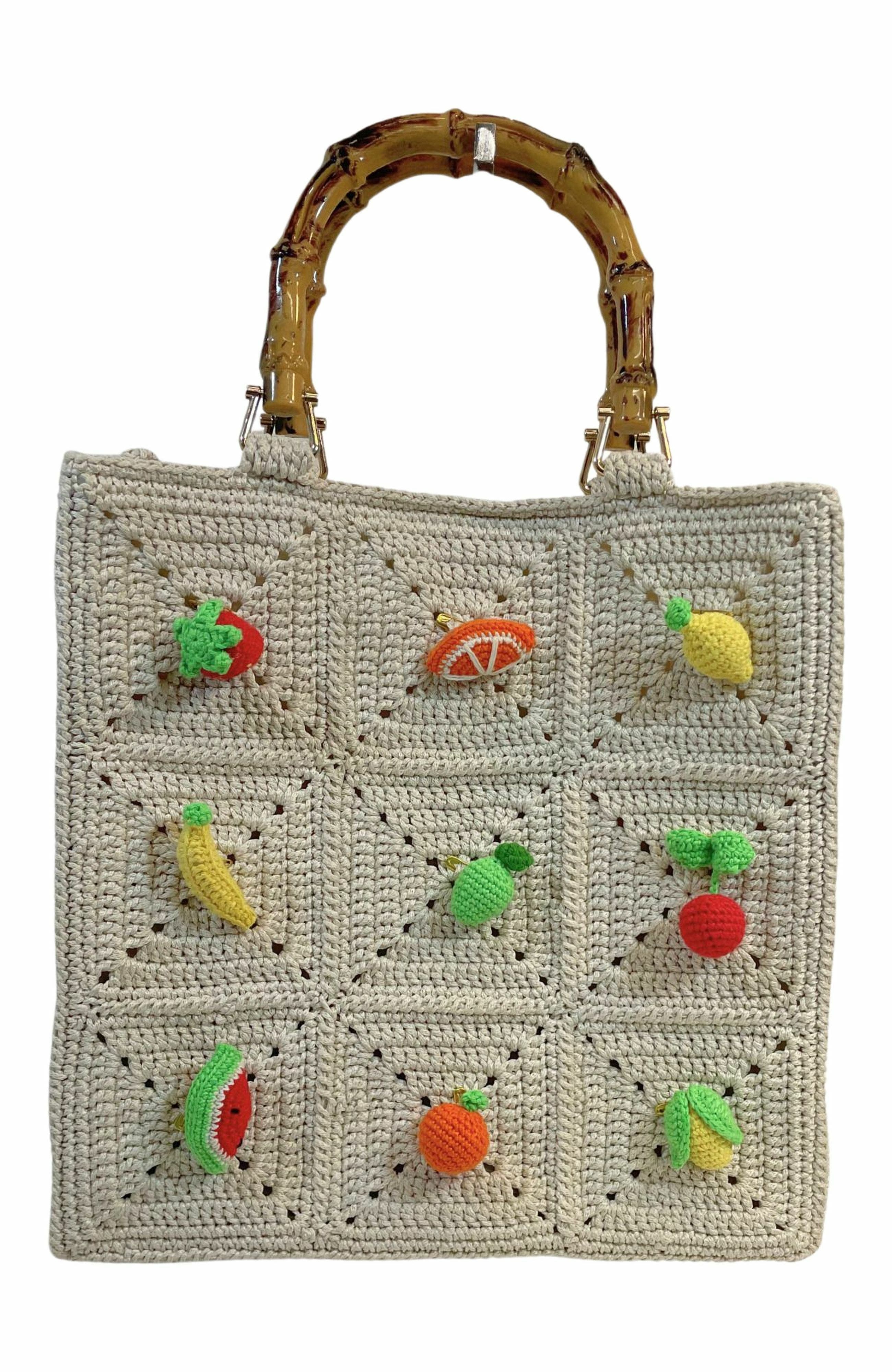 Jelavu Calista Crossbody Bag In Beige/fruit