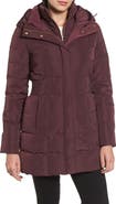 Cole Haan Hooded Down & Feather Jacket