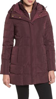 Cole Haan Hooded Down & Feather Jacket