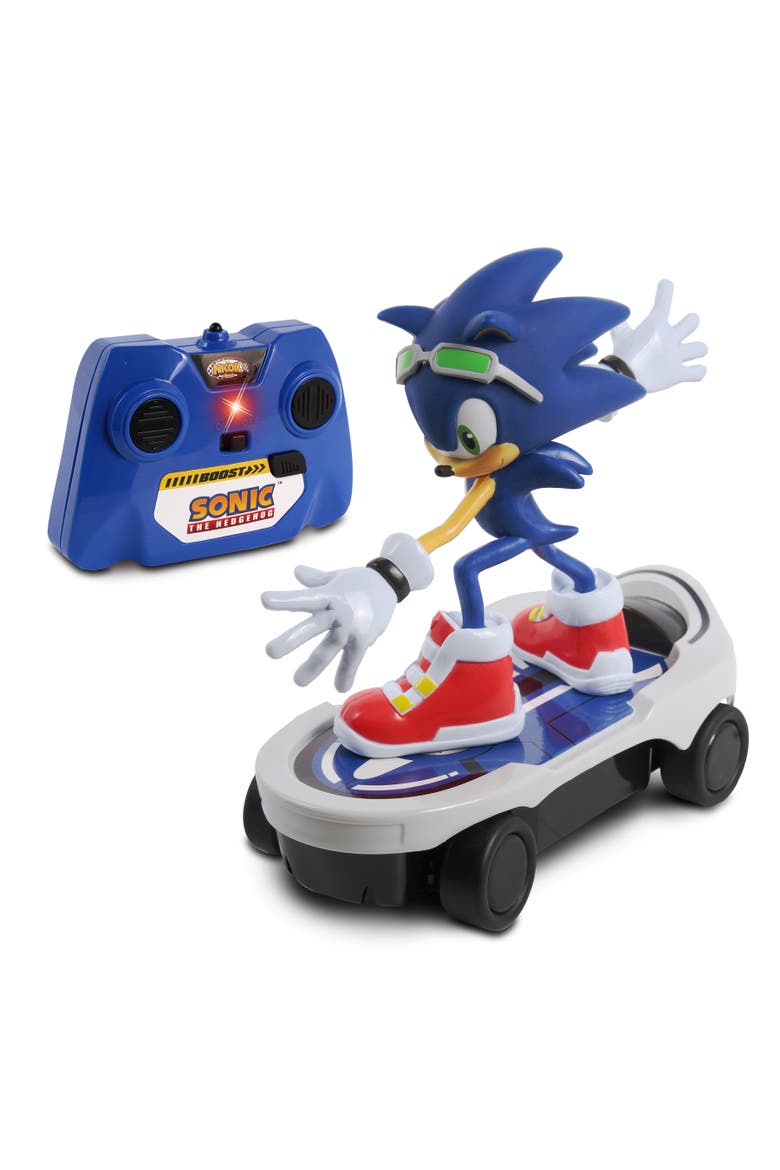 Sonic Free Rider Skateboard Remote Controlled, Main, color, Multicolored