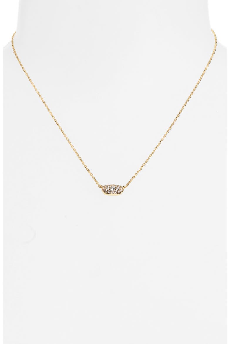 Grayson Crystal Pendant Necklace, Alternate, color, GOLD