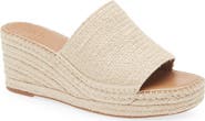 NORDSTROM RACK Claire Jute Wedge Slide Sandal