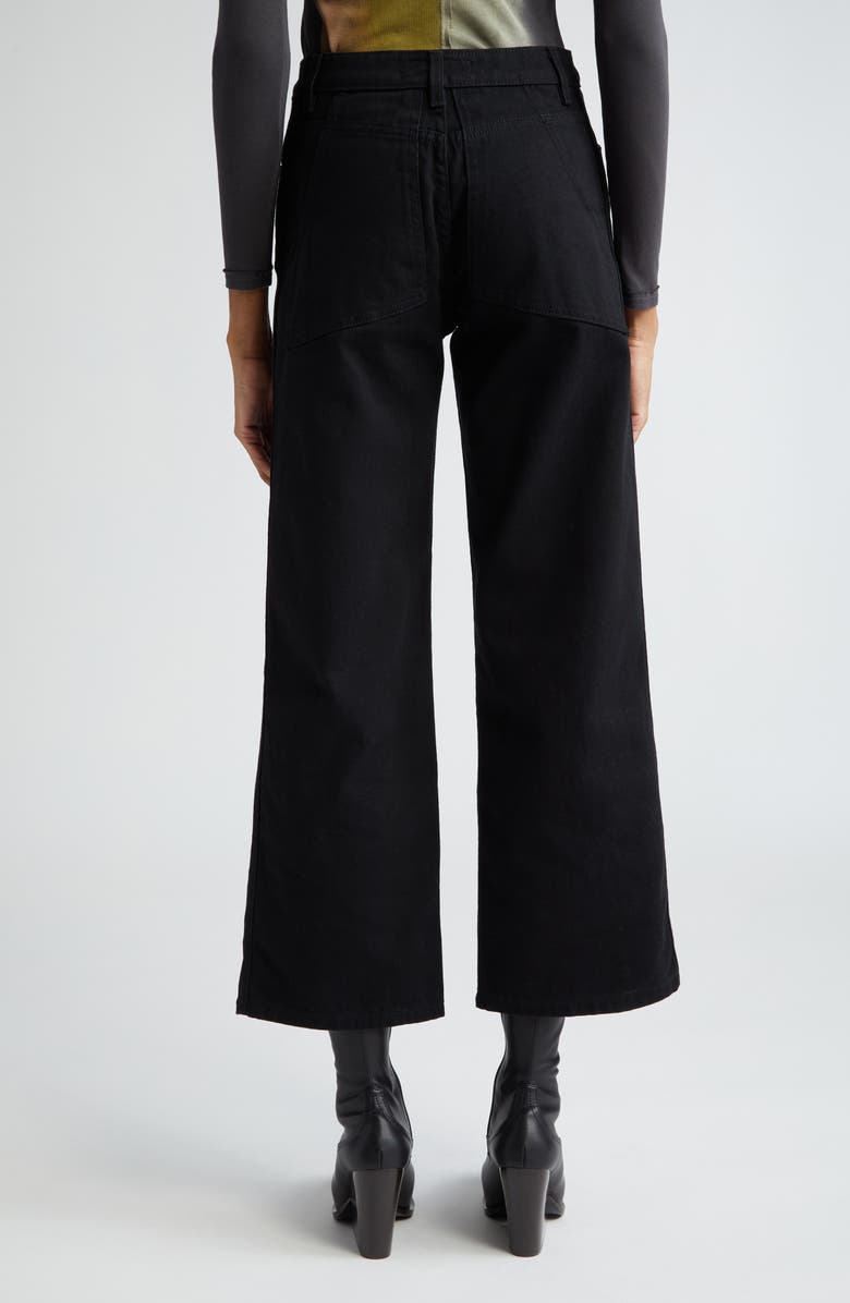 Eckhaus Latta Wide Leg Jeans, Alternate, color,