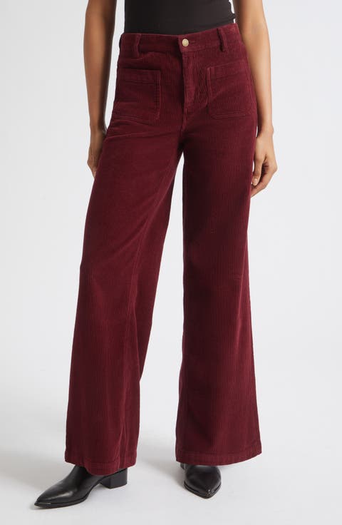 Cleo Wide Leg Corduroy Pants