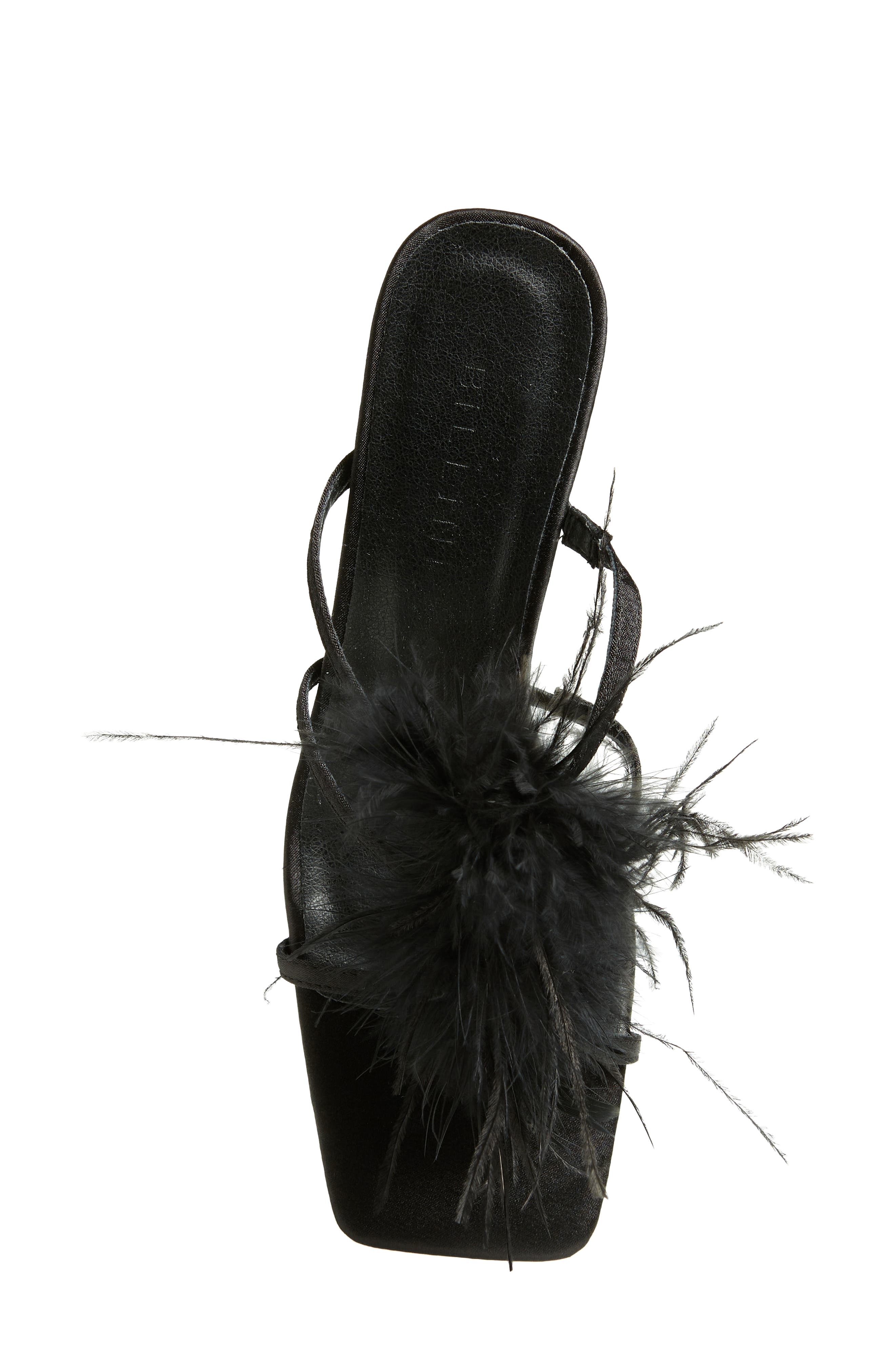 Billini Kayden Feather Slide Sandal, Alternate, color, 