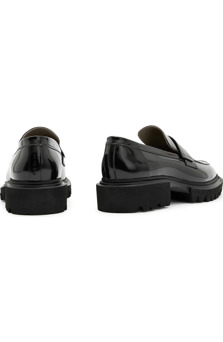 AllSaints Vinni Penny Loafer, Alternate, color, Black