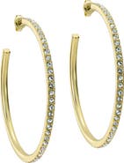Ted Baker Claire Large Crystal Hoop Earrings