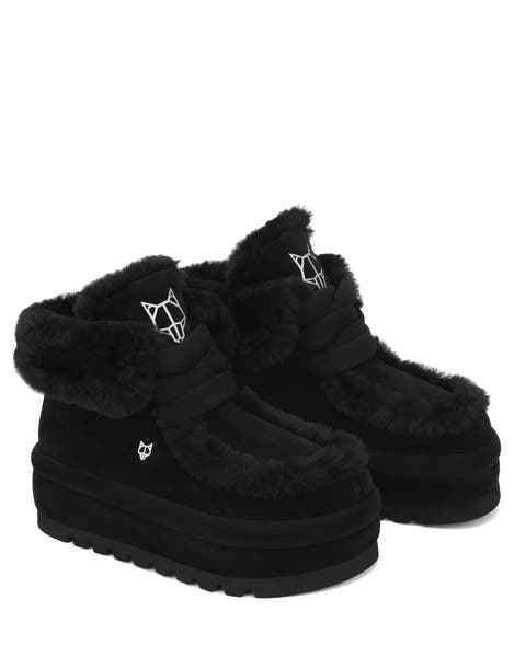 Bambi Suede/Shearling Boot