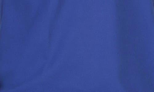 Tailorbyrd Micro Piqué Zipper Placket Polo In Navy