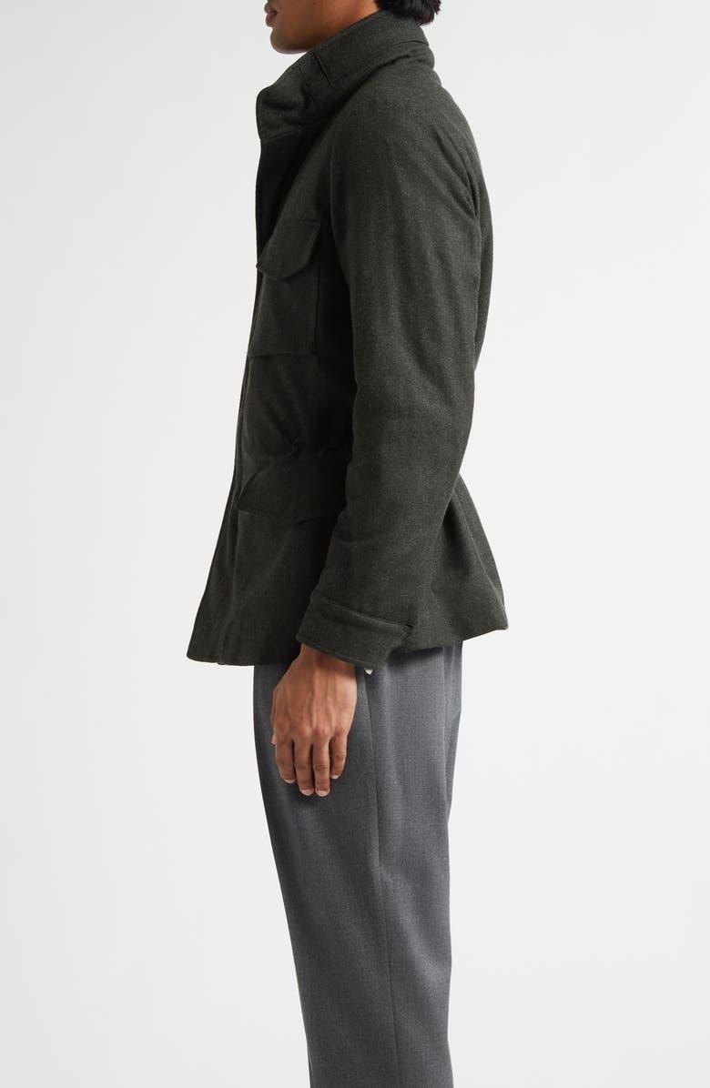 Boglioli Padded Field Jacket, Alternate, color, Olive