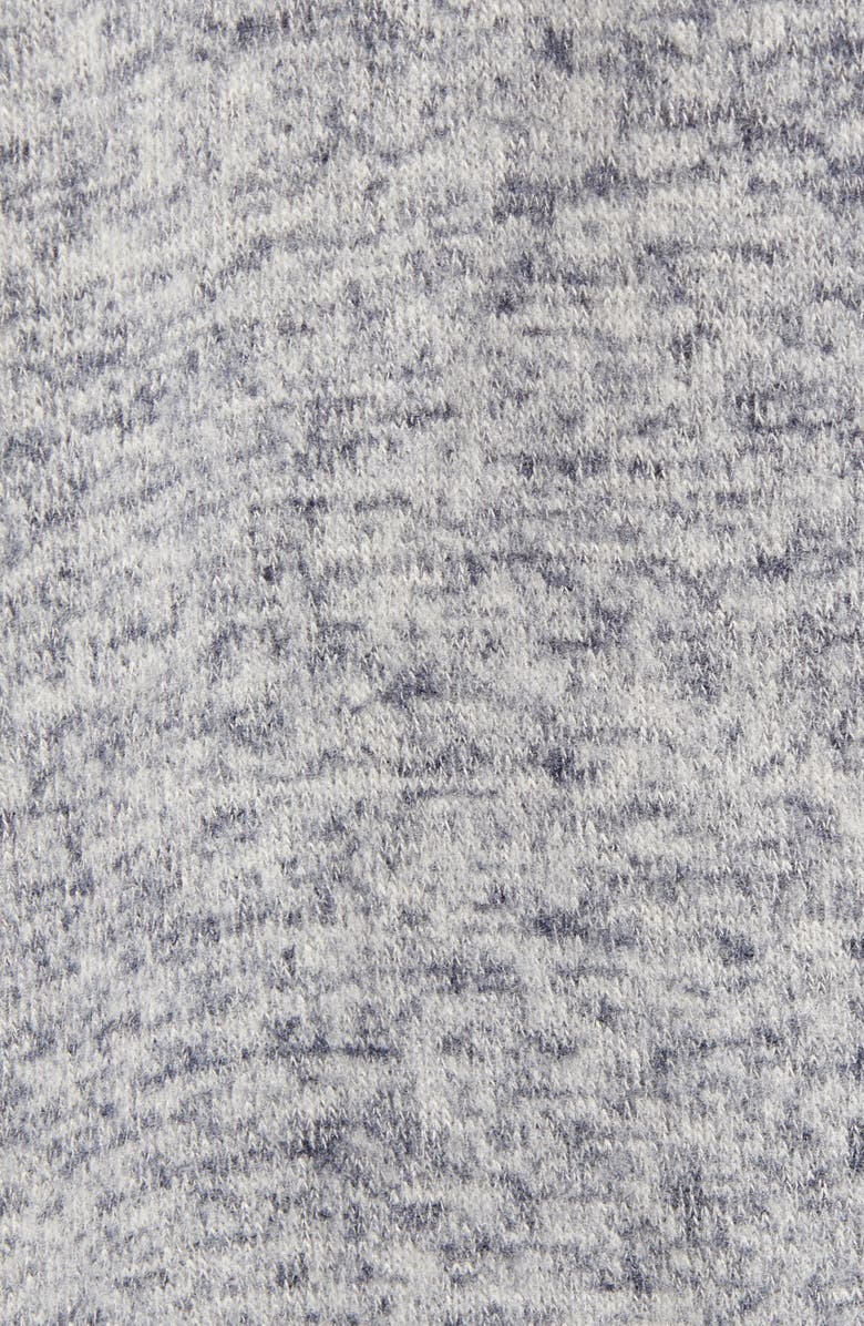 Bobeau Cozy Heathered V-Neck Sweater, Alternate, color, 