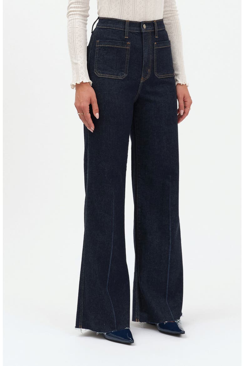 Far Out High Waist Jeans, Alternate, color, RINSE