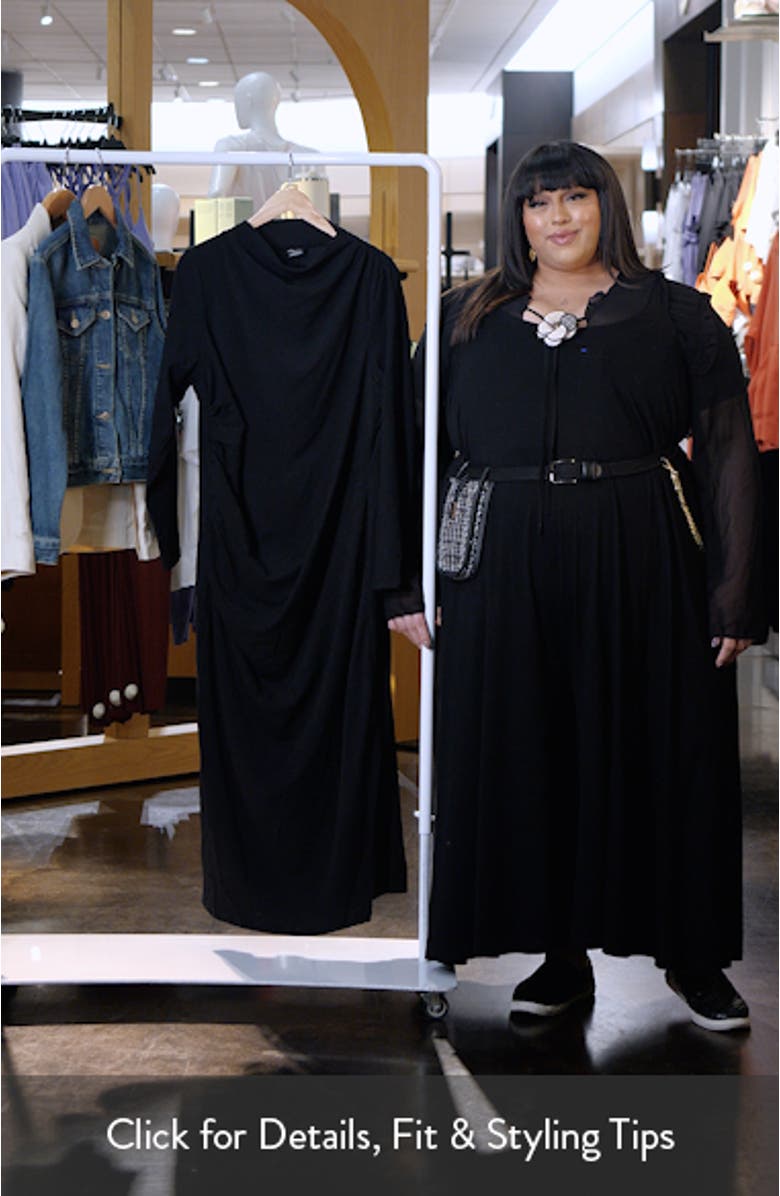 Jojo Long Sleeve Midi Dress, sales video thumbnail