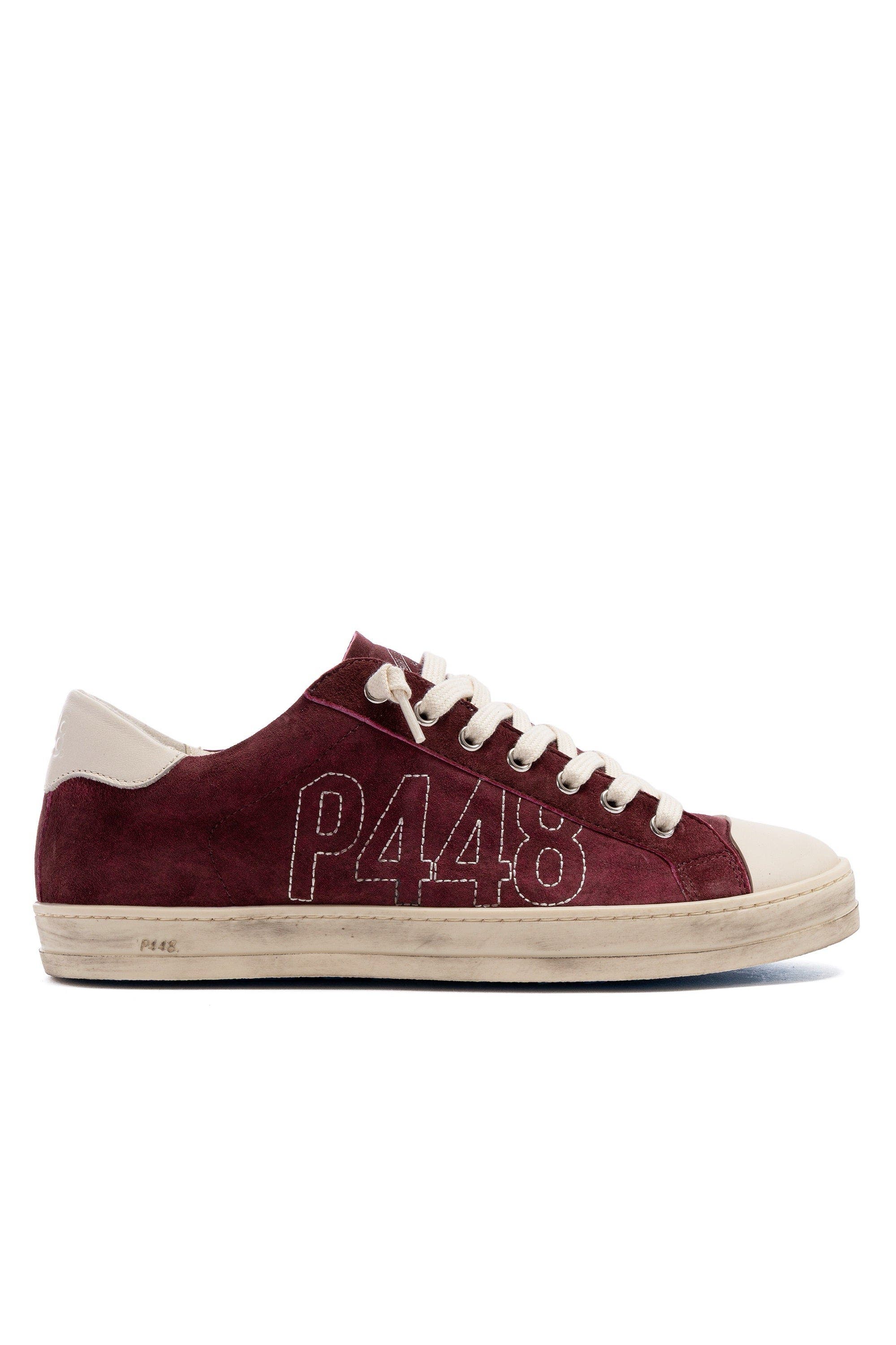 P448 John Sneaker, Main, color, Stitch Wine