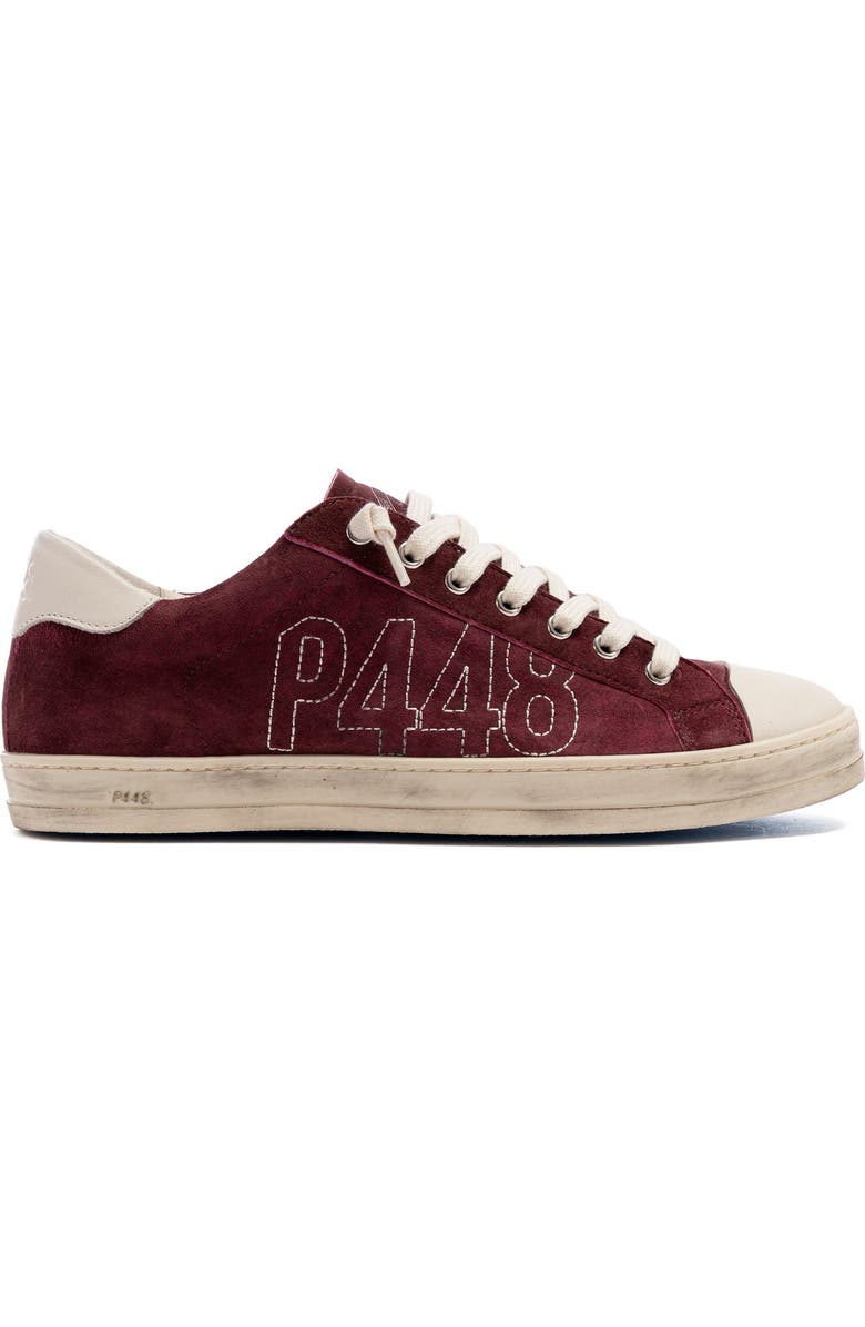 P448 John Sneaker, Main, color, Stitch Wine